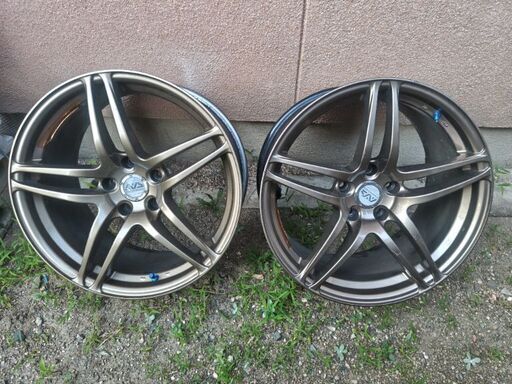 AVS model5 18インチ　9j +40 AVS Model5 9J-18ｲﾝﾁｵﾌｾｯﾄ+352本 (たかさん) 直方のタイヤ