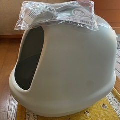新品アイリスオオヤマ猫用ドーム型トイレの画像