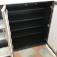 【ｼﾞｬﾝｸﾞﾙｼﾞｬﾝｸﾞﾙ金沢店】レンジ台 木目調/白 W(幅)120.0cm×D(奥行き)50.0cm×H(高さ)100.0cm ※クリーニング済みの画像