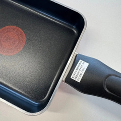 ティファール 玉子焼き器 12×18cm レッド ガス火専用　フライパン　卵焼き器の画像