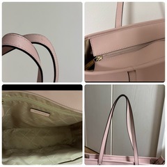 MICHAEL KORS ピンク トートバッグの画像
