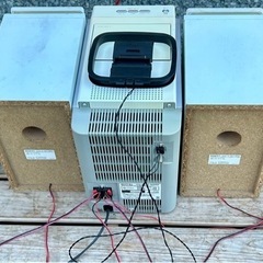 SONY ミニコンポセット+KENWOODスピーカー【PayPayお支払い出来ます】の画像