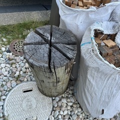 【決まりました】　
薪　角材　キャンプ焚き火の画像
