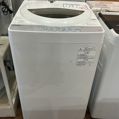 TOSHIBA✨5㎏ 2019年製 AW-5G6-(W) 白 洗濯機の画像