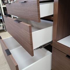 J1186　【リユースのサカイ柏店】　NITORI　ニトリ　キッチンカウンター　エトナ120　クリーニング済み　参考価格44,990円の画像