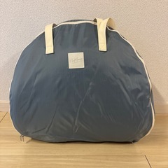 ネオママイズム ベッドインベッド 折りたたみ グレーの画像