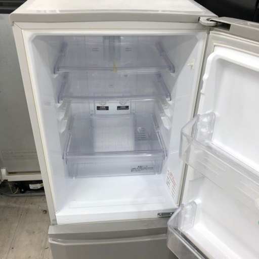 安心の6ヶ月間保証付き!! 2ドア冷蔵庫　MITSUBISHI 2016年製　146L 【トレファク堺福田店】