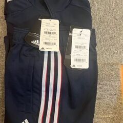 adidas　ジャージ上下セット　SIZE：ｌ　COLOR：ネイビーの画像