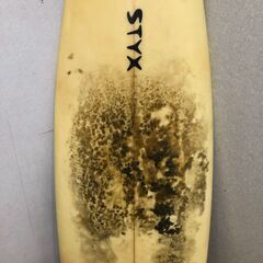 Dick Brewer × STYX サーフボード 186cm ビンテージ アート ディスプレイ用 レトロ  【糸島市内 送料無料】250731-15の画像