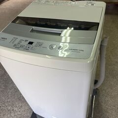 【美品】AQUA 全自動洗濯機 5kg AQW-S50HBK（2020年製）多治見市小泉町 引き取り希望の画像