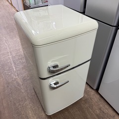 2022年製　アイリスオーヤマ　81L 2ドア冷蔵庫　PRR-082D-W　の画像