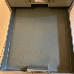 昭和レトロ スチールケース 書類ケース レターケース 3段 引き出し 古道具 アンティークの画像