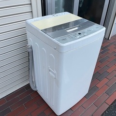 無料！洗濯機 4.5kg アクア 2019年製　動作確認済み の画像
