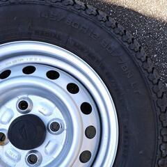 【取引中】夏タイヤホイールセット（145/80R12）の画像