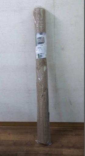 未使用品 ロールアップ洋風たてす 高さ3.0m×幅2.4m UV約90%カット 風を通して日差しのみカット LLSS300-180 ブラウン 要組立(説明書付)