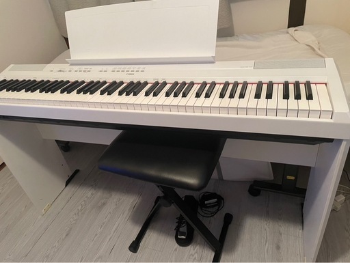 お取引中！白YAMAHAヤマハ電子ピアノ88鍵盤