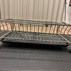 【お譲り先決まりました】ニトリ　 水切りラックの画像