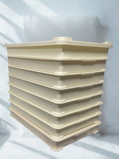 【引き取りまたは発送可】はんじゅうB 番重 8個＋フタ2個セット1枚から相談OK）