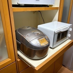 食器棚　オーブン棚の画像