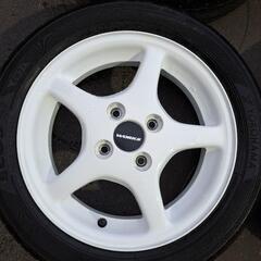 美品！HA21Sアルトワークス純正 14インチ 4.5J+45 100/4の画像