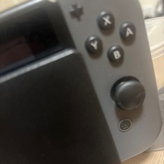 Nintendo Switchグレーソフト付きの画像