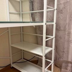 収納一体型デスクの画像