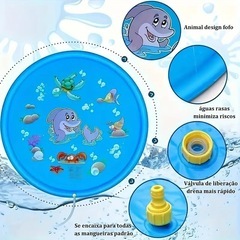 新品！🉐早いもの勝ち！水遊び！100cm！スプリンクラープール！夏！プール！子ども！夏休みの画像