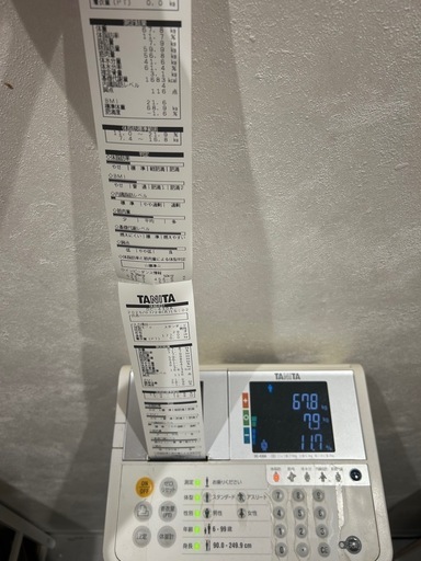 TANITA DC-430A デュアル周波数体組成　2021年3月購入　実動品