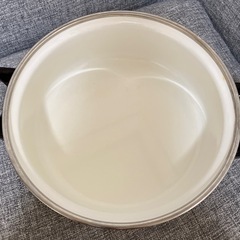 昭和レトロ　両手鍋の画像
