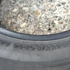 夏タイヤ 155/80R14 88/86N 4本の画像