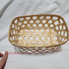 【あげます】まだ使えます(*^-^)　かご　小物入れ　収納の画像