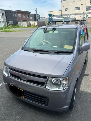 三菱　EKワゴン　4WD エンジンスターター　ルーフキャリア付き　禁煙車　
夏冬タイヤ有り