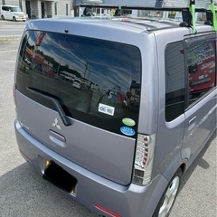 三菱　EKワゴン　4WD エンジンスターター　ルーフキャリア付き　禁煙車　
夏冬タイヤ有りの画像