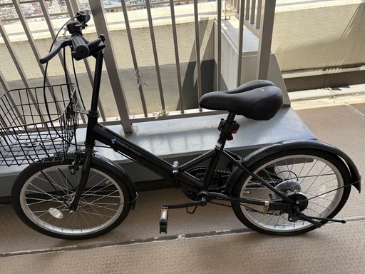 折りたたみ自転車あげます (み) 初台の折りたたみ自転車の中古