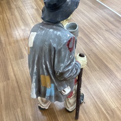 【トレファクマーケット久喜店】オブジェ(老人)の画像