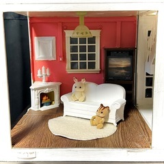 お値引可能 海外限定 ドールハウス ミニチュアハウス シルバニアファミリーの画像
