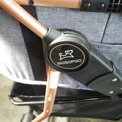 【SKISOPGO】3輪 ペットカート ペットバギーの画像