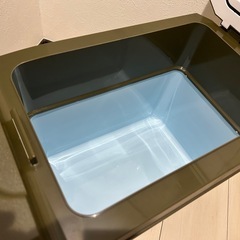ICEBERG AQ-22L　冷温庫 オリーブグリーン　ポータブル冷蔵庫の画像