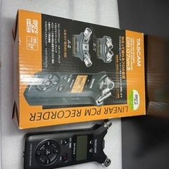値下げTASCAM リニアPCMレコーダー 24bit/96kHz対応 ブラック DR-07MKIIの画像