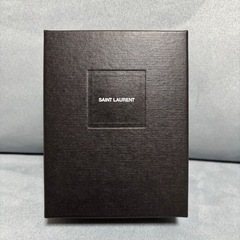 【新品未使用】【超美品】SAINT LAURENT 三つ折り財布 ブラウンの画像