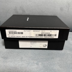 【新品未使用】【超美品】SAINT LAURENT 三つ折り財布 ブラウンの画像