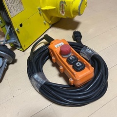 トーヨーコーケン　ベビーホイスト　ウィンチ　BH-N420 100v 動作品の画像