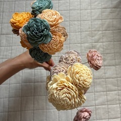 ソーラーフラワー　ハンドメイドの画像