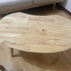 【値下げ】木製ローテーブル（KAGU350）の画像