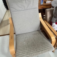 IKEA イス　ポエングの画像