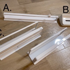 浴室マグネット収納4点セットの画像