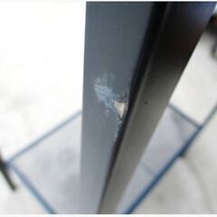 きれい　IKEA　シェルフユニット「レールべり」 LERBERG601.864.01 ダークグレー　スチールラック4段　イケア　キャビネット 飾り棚の画像