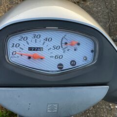 【長野県岡谷市大栄町より】連続２０km確認済　レッツ５G　格安物件！リコールでVベルト新品交換済！　足車にピッタリ　すぐ乗れます！！の画像