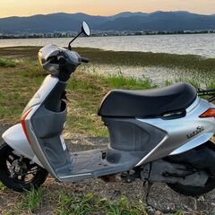 【長野県岡谷市大栄町より】連続２０km確認済　レッツ５G　格安物件！リコールでVベルト新品交換済！　足車にピッタリ　すぐ乗れます！！の画像