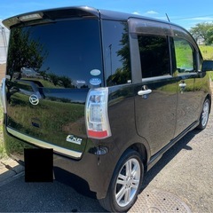車検9年8月迄タントエグゼカスタム禁煙車フルセグbluetoothカメラの画像